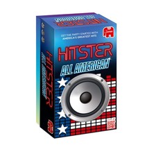 Jumbo Hitster - All American, Fun Music Quiz Card 12.0 cm x 20.8 cm, Multi 