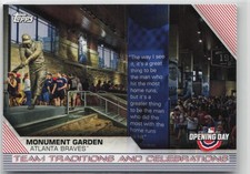 2020 Topps Opening Day Team Traditions and Celebrations #TTC9 Monument Garden