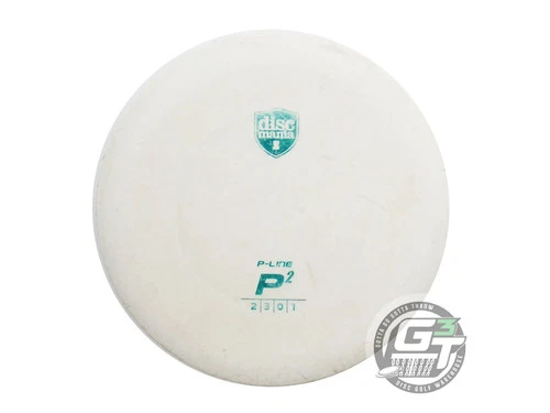 USED DiscMania P-Line P2 169g White Teal Foil Putter Golf Disc