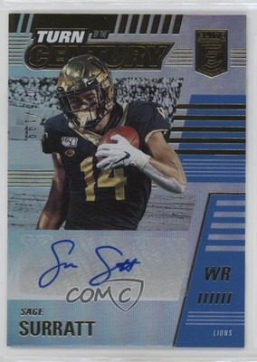 2021 Donruss Elite Turn of the Century 75/199 Sage Surratt Rookie Auto RC 0c2