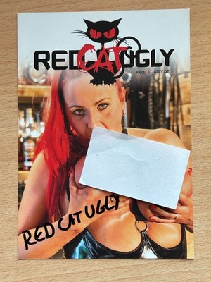 Red Cat Ugly - Autogrammkarte original signiert - #42490