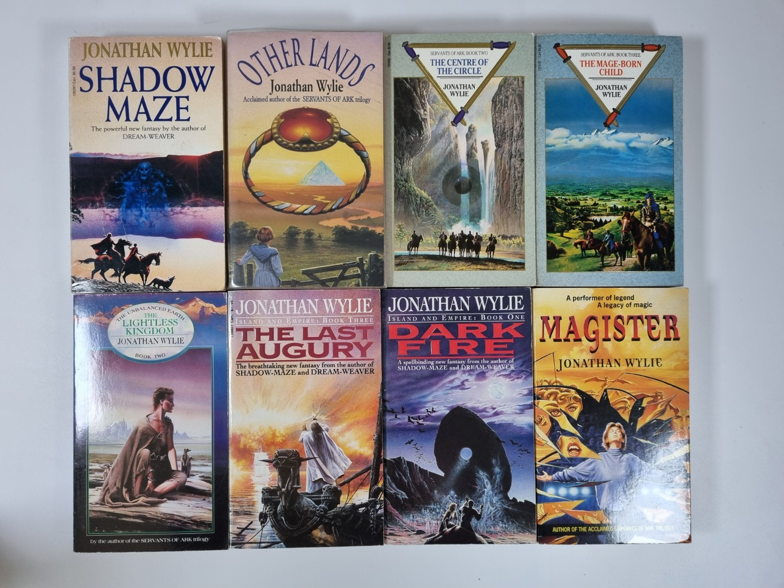 8 x Jonathan Wylie Fantasy Bundle Shadow Maze Otherlands Dark Fire Paperback