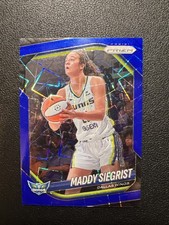 Mandy Siegrist 2025 Panini Prizm WNBA Blue Velocity Dallas Wings #50