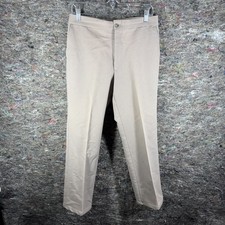 Vintage Sears Sportswear Pants Mens 30x28 Khaki Beige Twill Casual 70s Pockets
