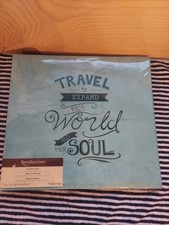 Recollections Scrapbook Photo Album 12" x 12" Travel Theme 10 Page New