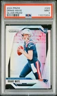 DRAKE MAYE Rookie 2024 Panini Prizm Silver New England Patriots RC #329 PSA 9