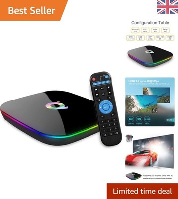 H616 Quad-Core Android 10.0 TV-Box mit 4 GB RAM & 6K-Ausgang für ultimative Betrachtung