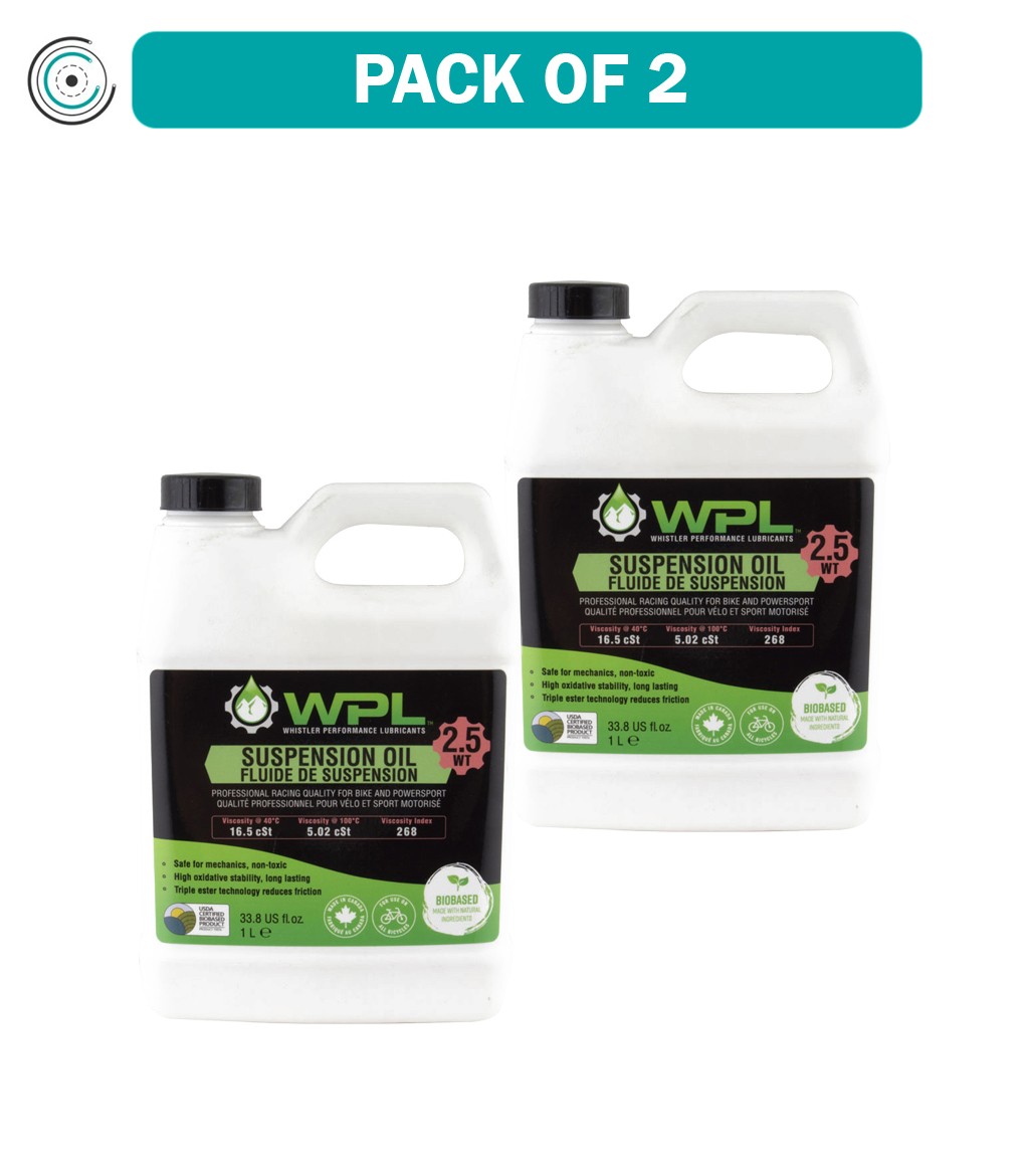Упаковка из 2-х суспензионных масел Whistler Performance WPL 2,5 мас. 1 литр