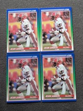 Lot of 4 - Vintage 1990 Score NFL - Deion Sanders #95 (RC)
