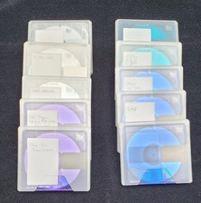 10 X SONY MIXED MINI DISCS 80 MINUTE MINIDISCS