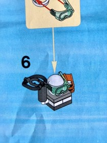 LEGO&reg; Retired 60012 City 4x4 & Diving Boat complete set with Manual 99%