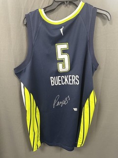 Paige Bueckers Signed Dallas Wings WNBA Jersey AUTO 2025 ROY Fanatics