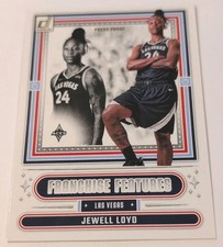 2025 Panini Donruss WNBA - Franchise Features Jewell Loyd #9 Gold Press Proof