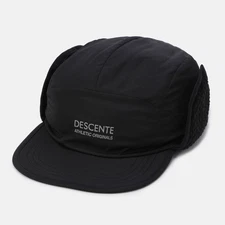 DESCENTE 2025 New  Earmuff Ball Cap, Black