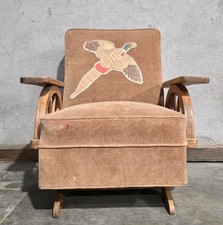 American Western Wagon Wheel Easy Pheasant Chair Armchair Local Pickup American Western Wagon Wheel Easy Pheasant Chair Armchair Local Pickup