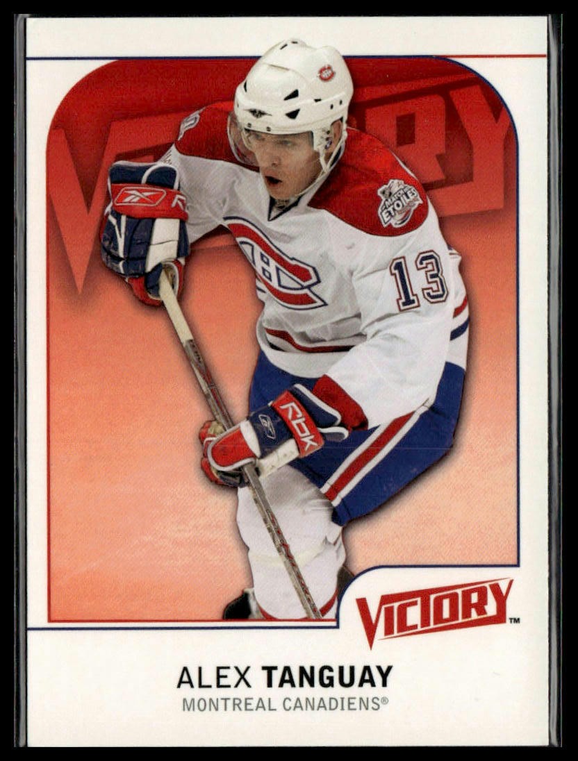 2009-10 Upper Deck Victory #107 Alex Tanguay Montreal Canadiens