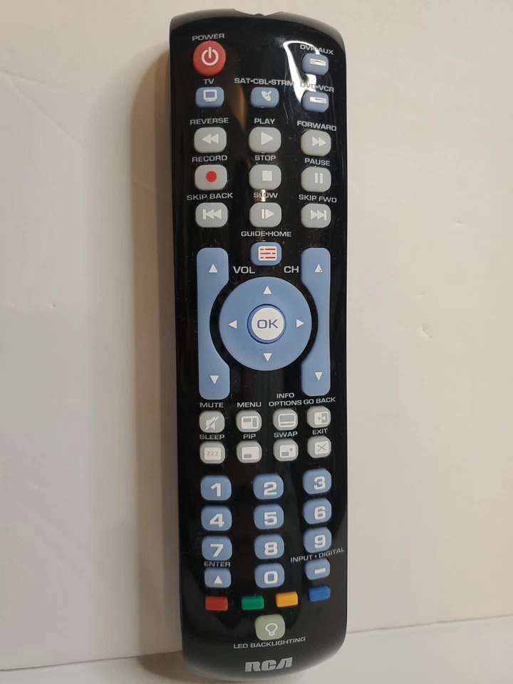 RCA RCRN04GR Universal 4-Device Multi-Function Backlit Remote Control Only - Image 2 of 4