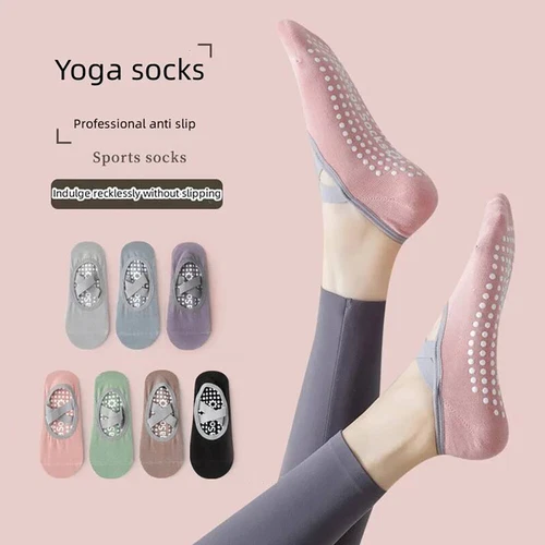 Mujeres Calcetines de Yoga Antideslizantes*Agarre Pilates Barra Ballet Danza Gimnasio Deporte Fitness* - Imagen 3 de 19