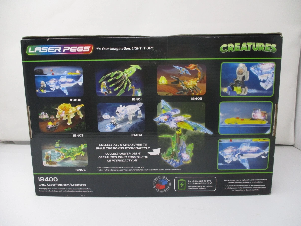 Laser pegs best sale shark