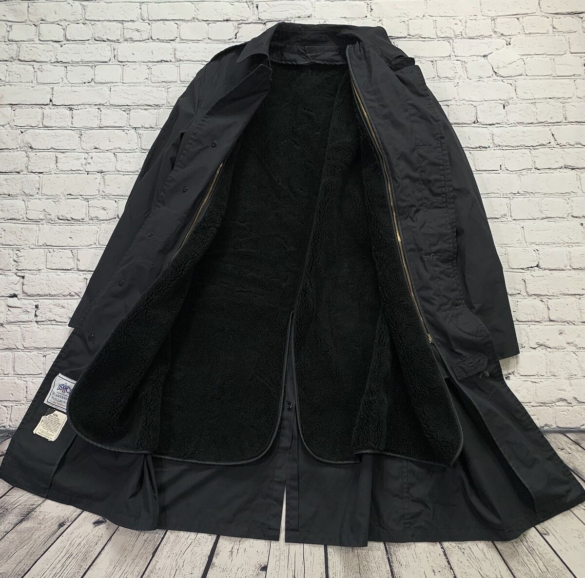 DSCP Quarterdeck Collection US Navy 42XL Black Pea Trench DSCP Quarterdeck Collection US Navy 42XL Black Pea Trench