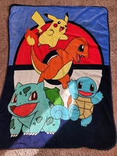 The Northwest Company 2021 Pokemon Super Plush Throw Blanket 46 x 60 Inches