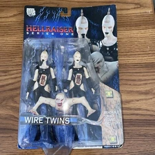 NEW Hellraiser Series1 WIRE TWINS w/ Bendable Torso Figures NECA REEL TOYS 2003