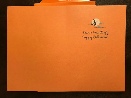 Happy Halloween Day Cards Sunrise By Hallmark Lot of 1 Each Choose From List - Picture 13 of 43