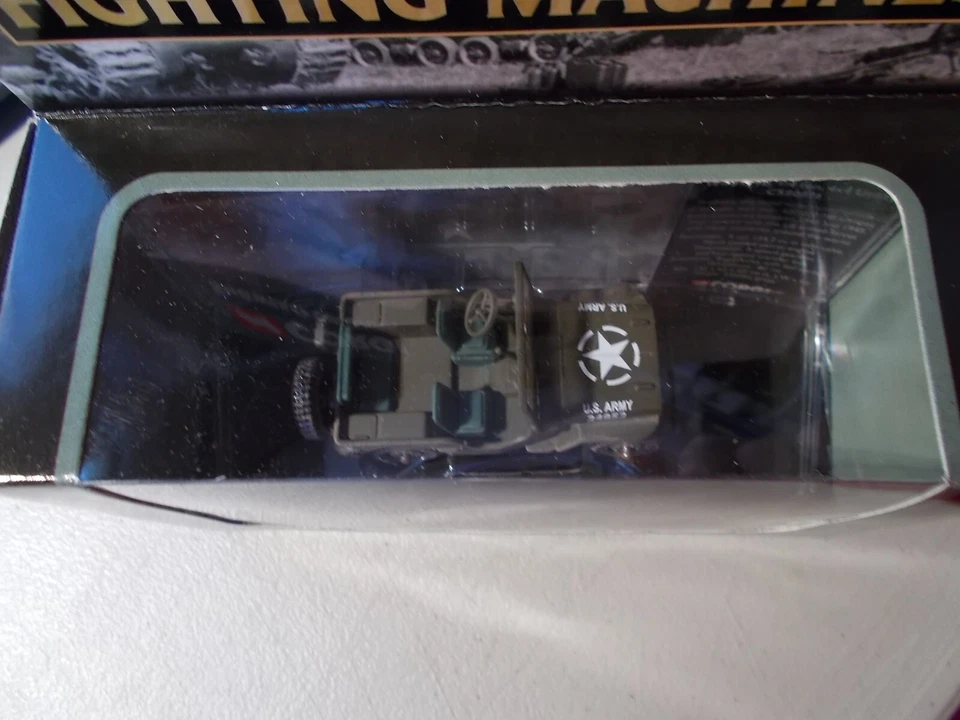 2002 CORGI FIGHTING MACHINES WILLYS MB 1/4 TON 4X4 UTILITY OPERATION OVERLOAD - Image 3 of 4