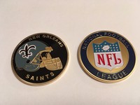 Nfl Orleans Saints Sport American Football Collectable Challenge Coin Nfl Orleans Saints Sport American Football Collectable Challenge Coin