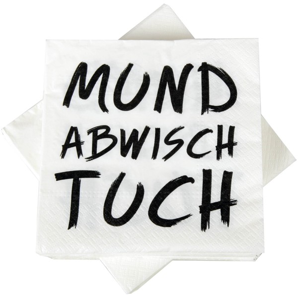 20Er Pack Servietten MundtüCher 33X33Cm 3-Lagig Papierserviette Motiv Tischdeko-image