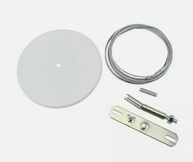 2 sets LITHONIA ZAC120 Z STRIP SERIES PENDANT MOUNT 10' CABLE