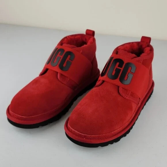 UGG Unisex Neumel ll Slipon in Red/Black Ankle Boots UGG Unisex Neumel ll Slipon in Red/Black Ankle Boots Sz 10, & 11 main image 4