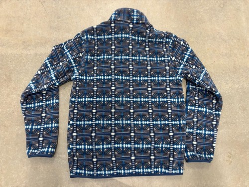 Patagonia Lightweight Synchilla Snap T Fleece Snow Beam Dark Natural Mens - Picture 4 of 7