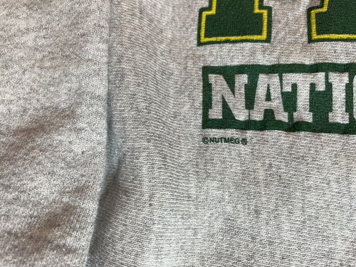 Vintage 1996 Green Bay Packers Crewneck Sweater Mens Gray Large Made In USA - Picture 3 of 9