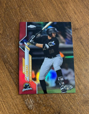 Matt Gorski 2020 Topps Pro Debut Chrome Red Refractor Hoosiers Dodgers /10