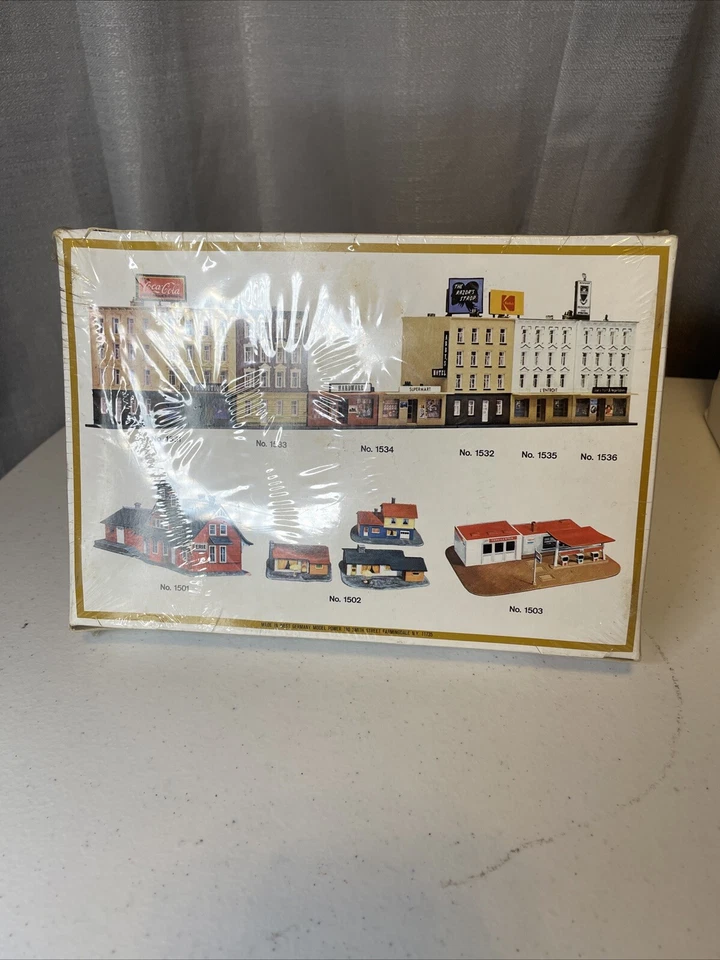 MODEL POWER NO. 1535 N SCALE L'ENTROIT RESTAURANT KIT - NEW IN BOX - Image 4 of 4