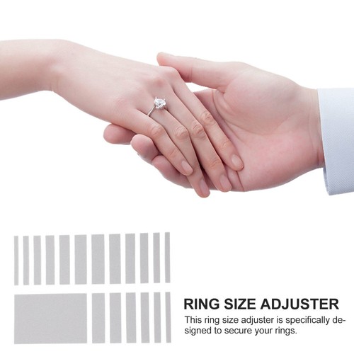 Ringgröße Verkleinern Lose Ringe Einsteller, Anti-Lost, Transparent Unsichtbarer - Bild 6 von 8