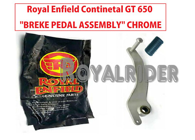 Fits Royal Enfield Continental 650 GT ''BREAK PEDAL ASSEMBLY'' CHROME