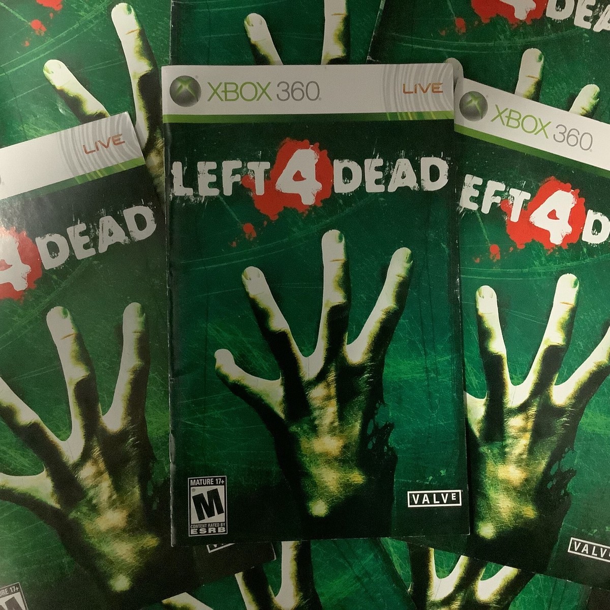 Left 4 Dead 1 Microsoft Xbox 360 Instruction Manual Only | eBay