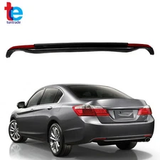 Rear Bumper Lower Trim Panel w/ Reflectors For Honda Accord 2013 2014 2015