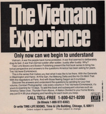 1986 Vintage Print Ad The Vietnam Experience Only now can we Time Life Books