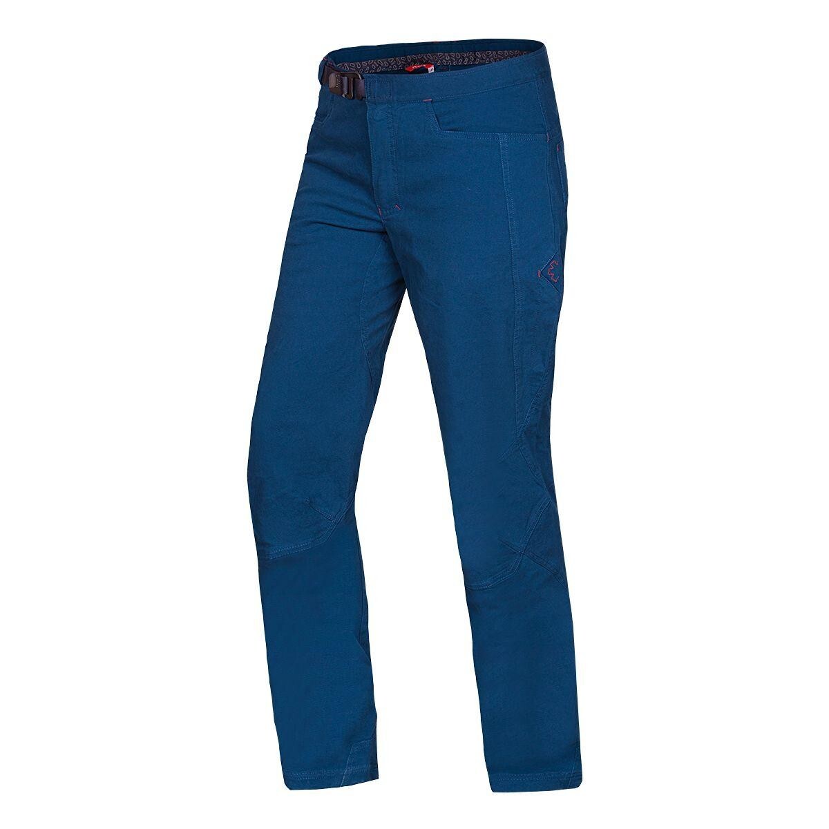 Ocun Honk Pant Hombres Pantalones Robustos De Escalada Para Hombres Blue Opal