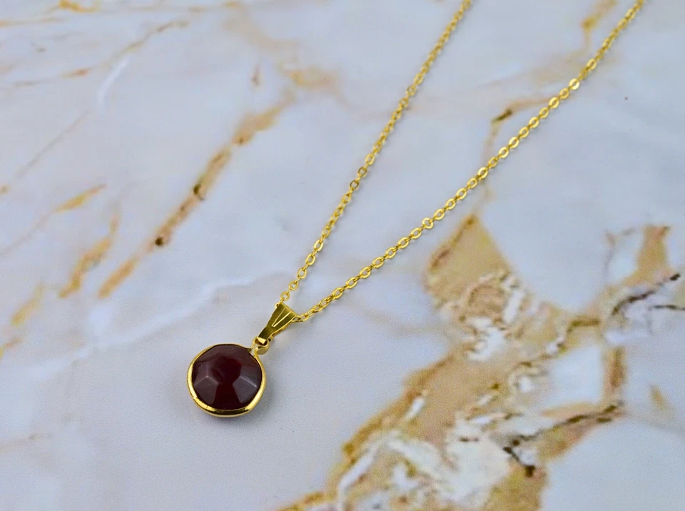 Cadena Cable Indio Colgante Collar Dije Collar Chapado en Oro Luz Para Niñas Foto 3 de 4