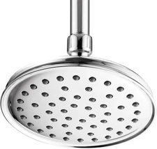 High Pressure Rain Shower Head Chrome Bathroom Powerful Spray Showerhead  6.3"