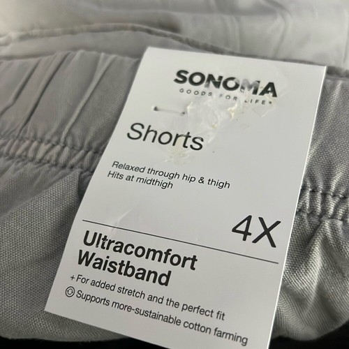 Sonoma Women’s Ultracomfort Shorts size 4X NWT New - Picture 9 of 11