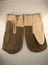 Vintage Soviet Work Gloves Mittens USSR NEW Unused Original