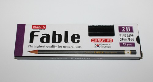 Dong-A Fable HB/B/2B Pencil - Picture 5 of 9