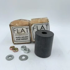 2 Pack Flat Tech Table Post Weight FTL2552A01 2.5" Diameter
