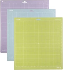Cricut Variety Pack Cutting Mats 12"X12" 3/Pkg-Green, Blue & Purple -2003546