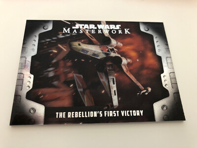2017 Star Wars Masterwork Evolution of Rebel Alliance Foil parallel card LP-4